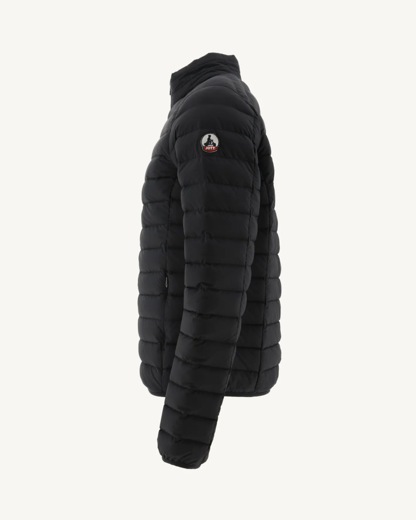 Donzen Jassen & Jacks-JOTT Doudoune Legere Stretch Noir Aragon 999 Black