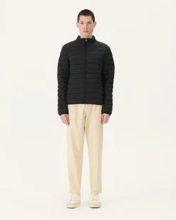 Donzen Jassen & Jacks-JOTT Doudoune Legere Stretch Noir Aragon 999 Black