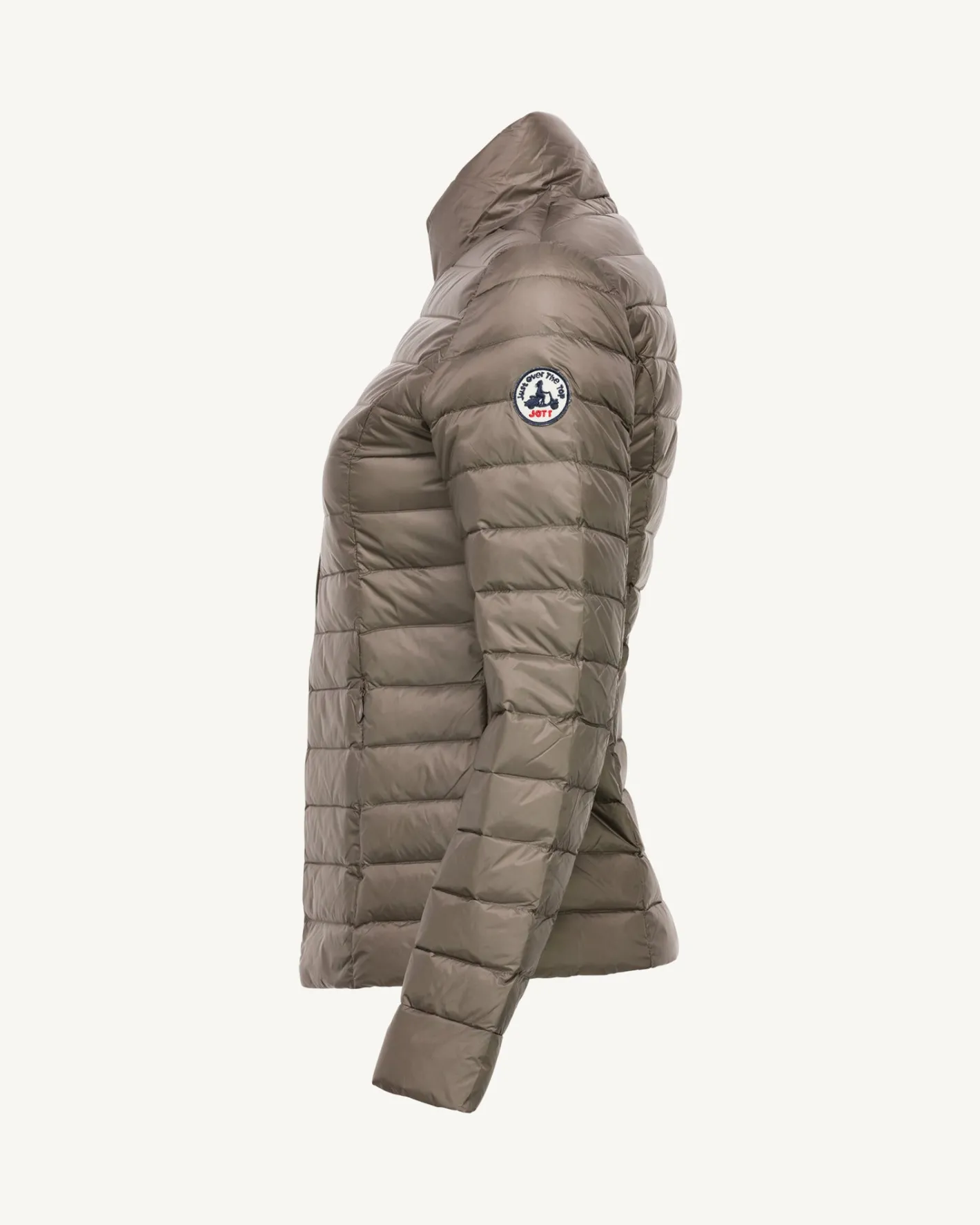 Donzen Jassen & Jacks-JOTT Doudoune Legere Taupe Cha 808 Taupe