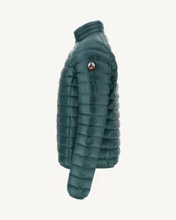 Donzen Jassen & Jacks-JOTT Doudoune Legere Vert Fonce Mat 203 Vert Fonce