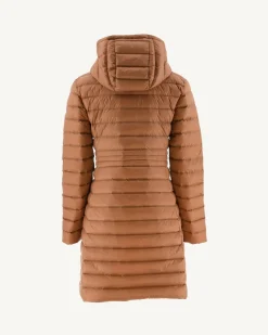 Donzen Jassen & Jacks-JOTT Doudoune Longue A Capuche Camel Vero 839 Camel