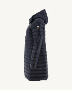 Donzen Jassen & Jacks-JOTT Doudoune Longue A Capuche Marine Vero 104 Navy