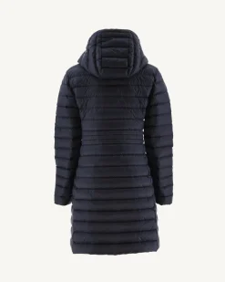 Donzen Jassen & Jacks-JOTT Doudoune Longue A Capuche Marine Vero 104 Navy