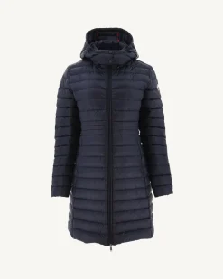 Donzen Jassen & Jacks-JOTT Doudoune Longue A Capuche Marine Vero 104 Navy