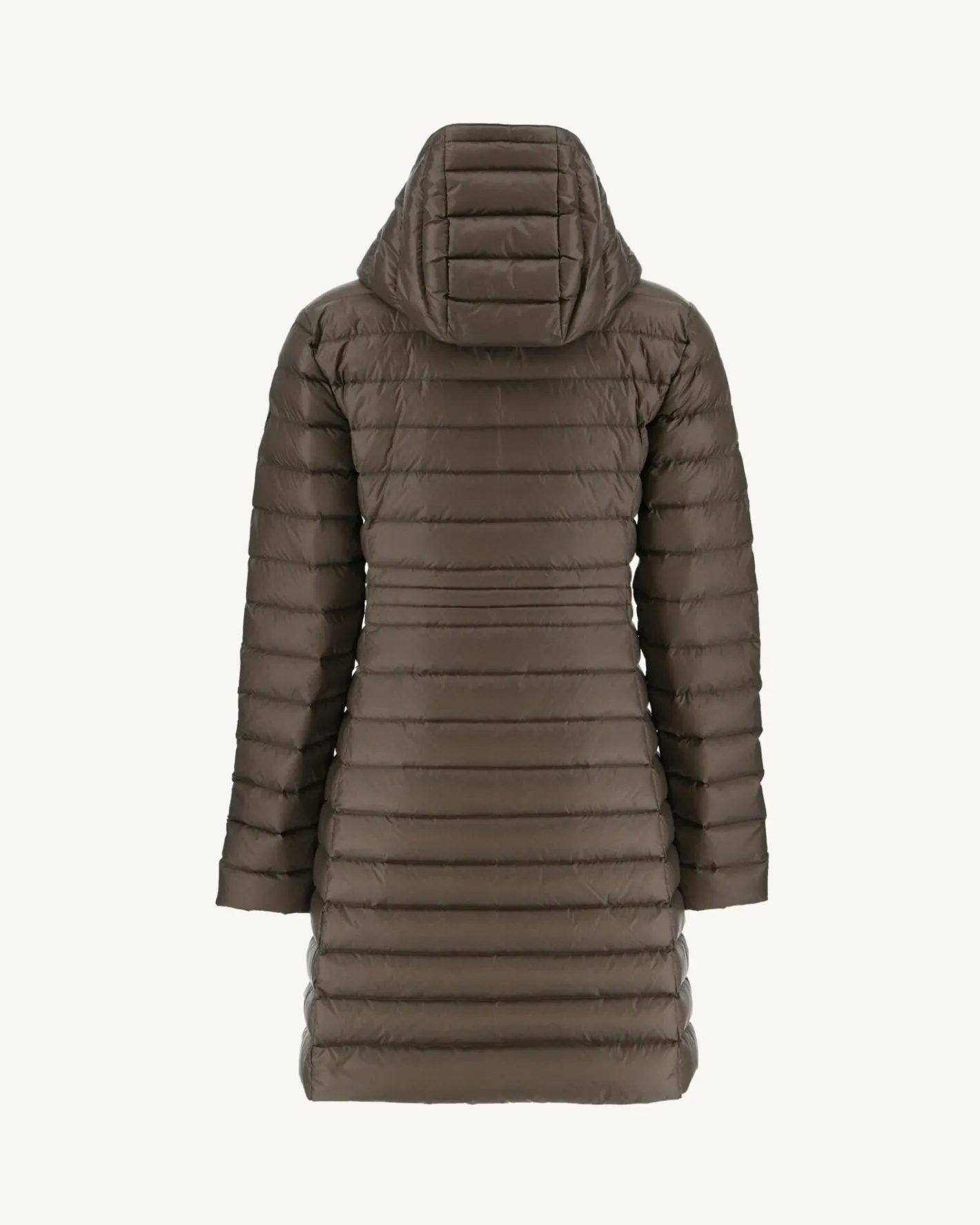 Donzen Jassen & Jacks-JOTT Doudoune Longue A Capuche Taupe Vero 808 Taupe