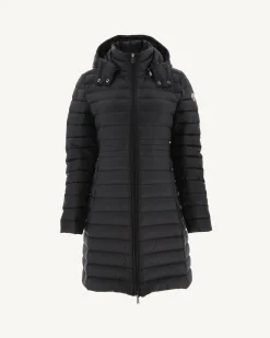 Donzen Jassen & Jacks-JOTT Doudoune Longue A Capuche Noir Vero 999 Black