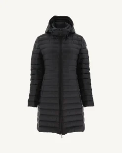 Donzen Jassen & Jacks-JOTT Doudoune Longue A Capuche Noir Vero 999 Black