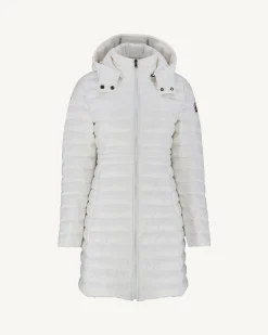 Donzen Jassen & Jacks-JOTT Doudoune Longue A Capuche Blanc Vero 901 Blanc