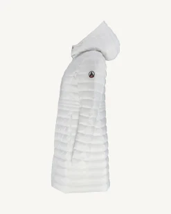 Donzen Jassen & Jacks-JOTT Doudoune Longue A Capuche Blanc Vero 901 Blanc