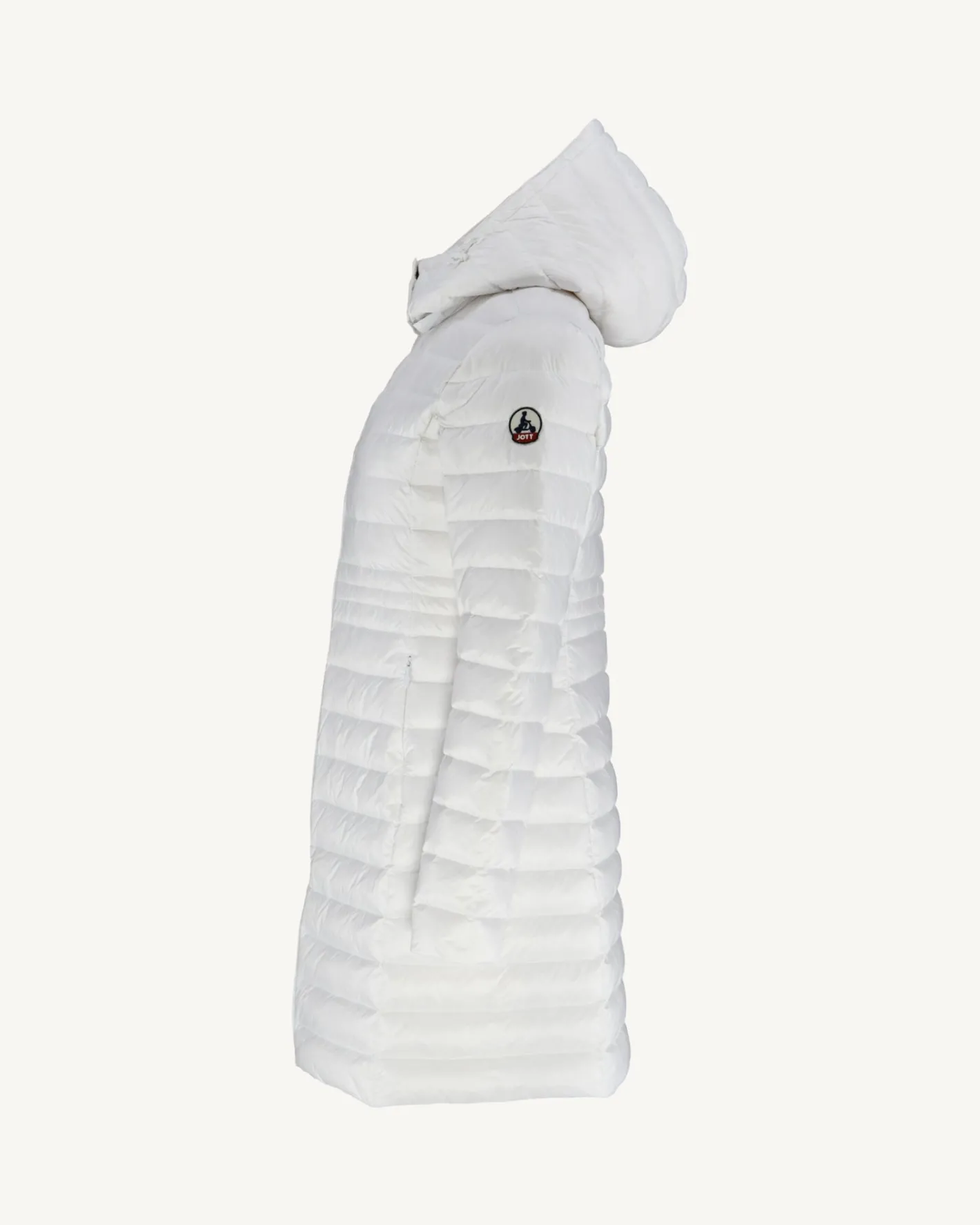 Donzen Jassen & Jacks-JOTT Doudoune Longue A Capuche Blanc Vero 901 Blanc