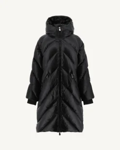 Donzen Jassen & Jacks-JOTT Doudoune Longue Grand Froid Noir Comet 999 Black