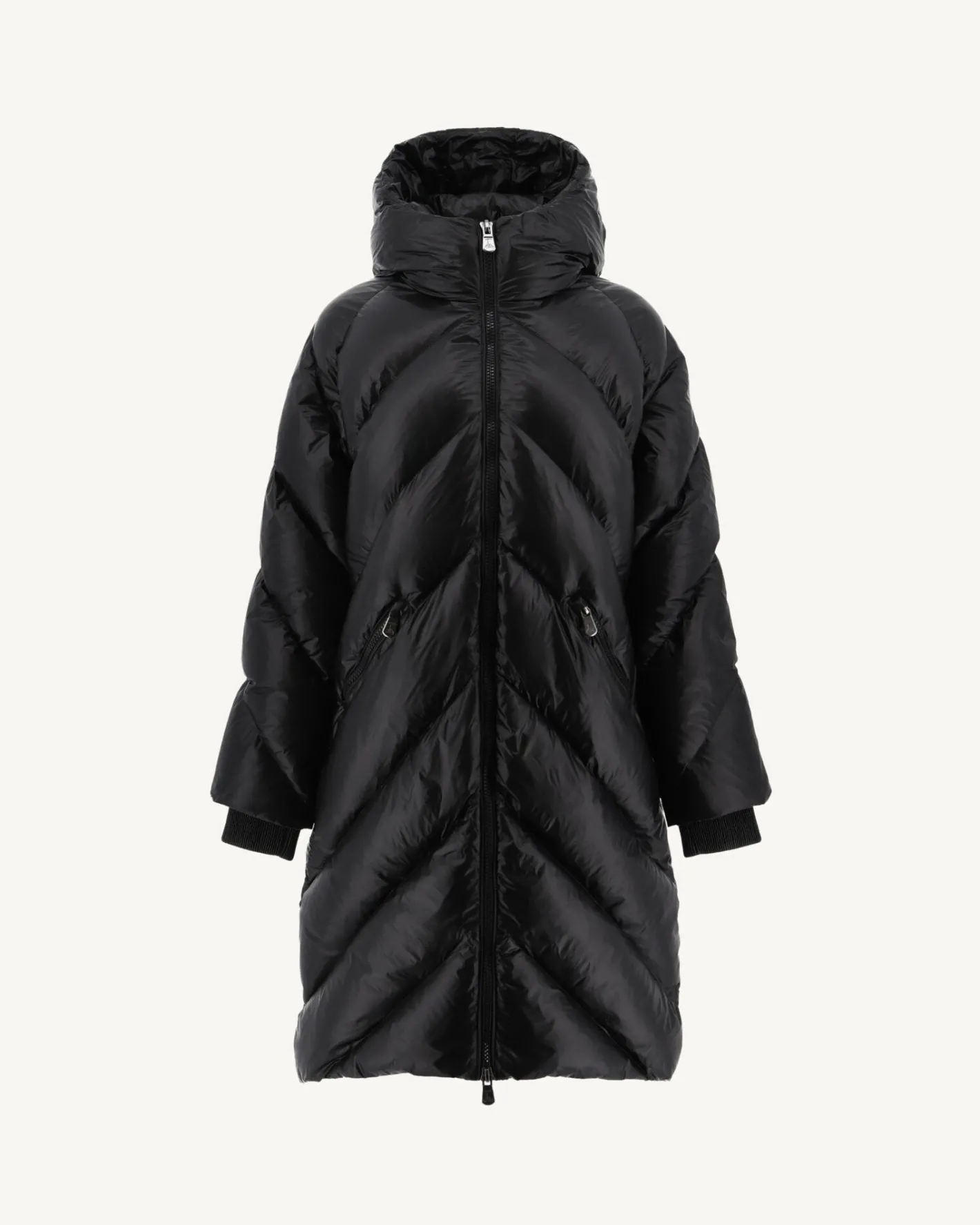 Donzen Jassen & Jacks-JOTT Doudoune Longue Grand Froid Noir Comet 999 Black
