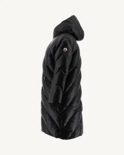 Donzen Jassen & Jacks-JOTT Doudoune Longue Grand Froid Noir Comet 999 Black