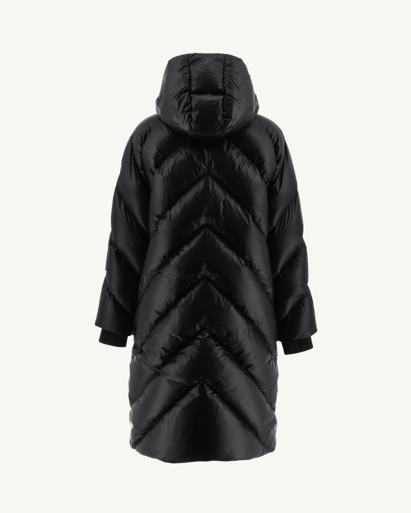 Donzen Jassen & Jacks-JOTT Doudoune Longue Grand Froid Noir Comet 999 Black