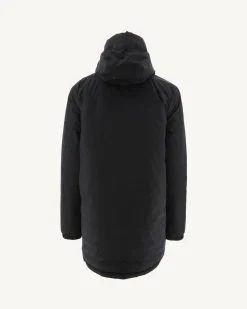 Donzen Jassen & Jacks-JOTT Doudoune Longue Reversible A Capuche Noir/Gris Clair Amsterdam 9902 Black/Soft Grey