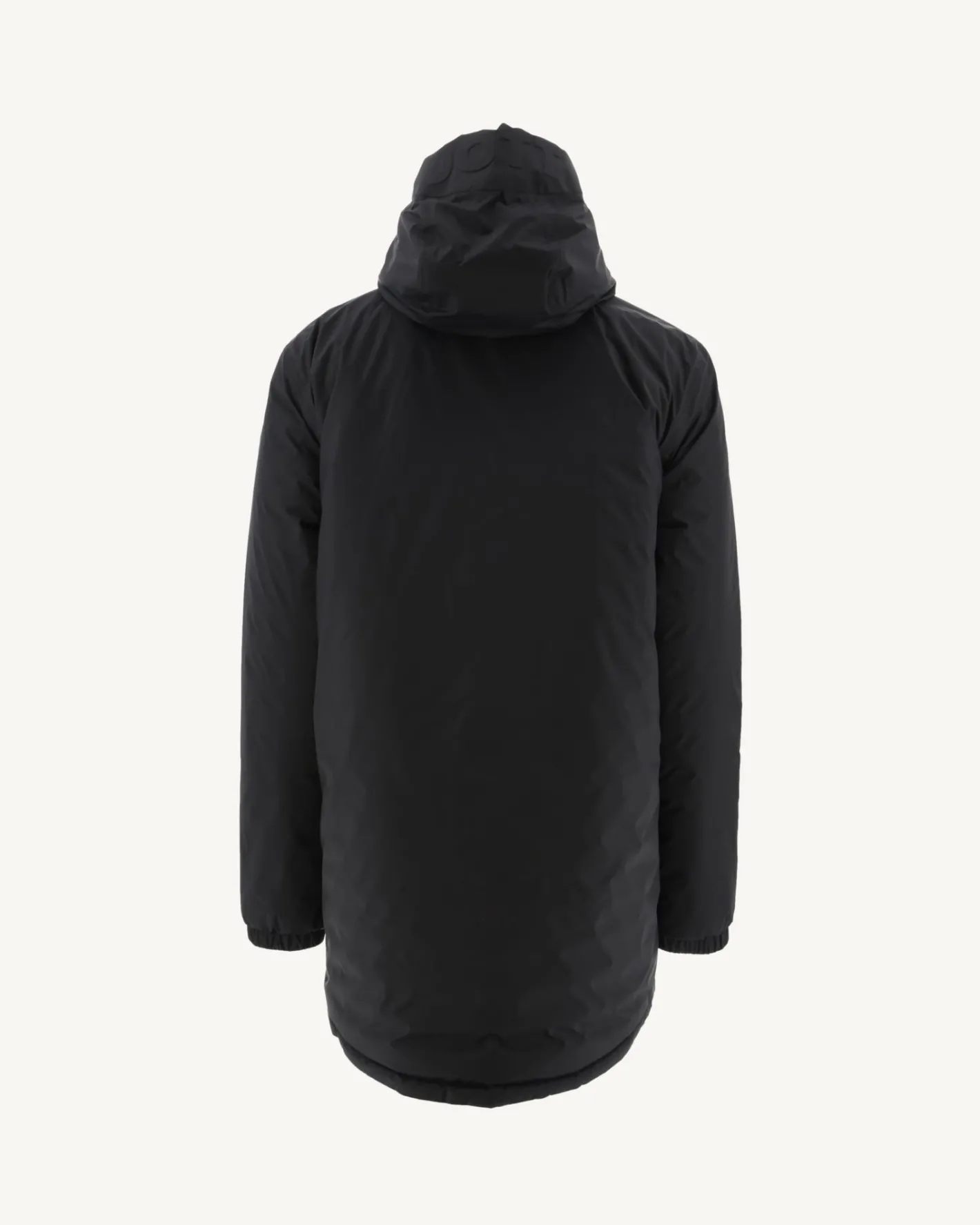 Donzen Jassen & Jacks-JOTT Doudoune Longue Reversible A Capuche Noir/Gris Clair Amsterdam 9902 Black/Soft Grey