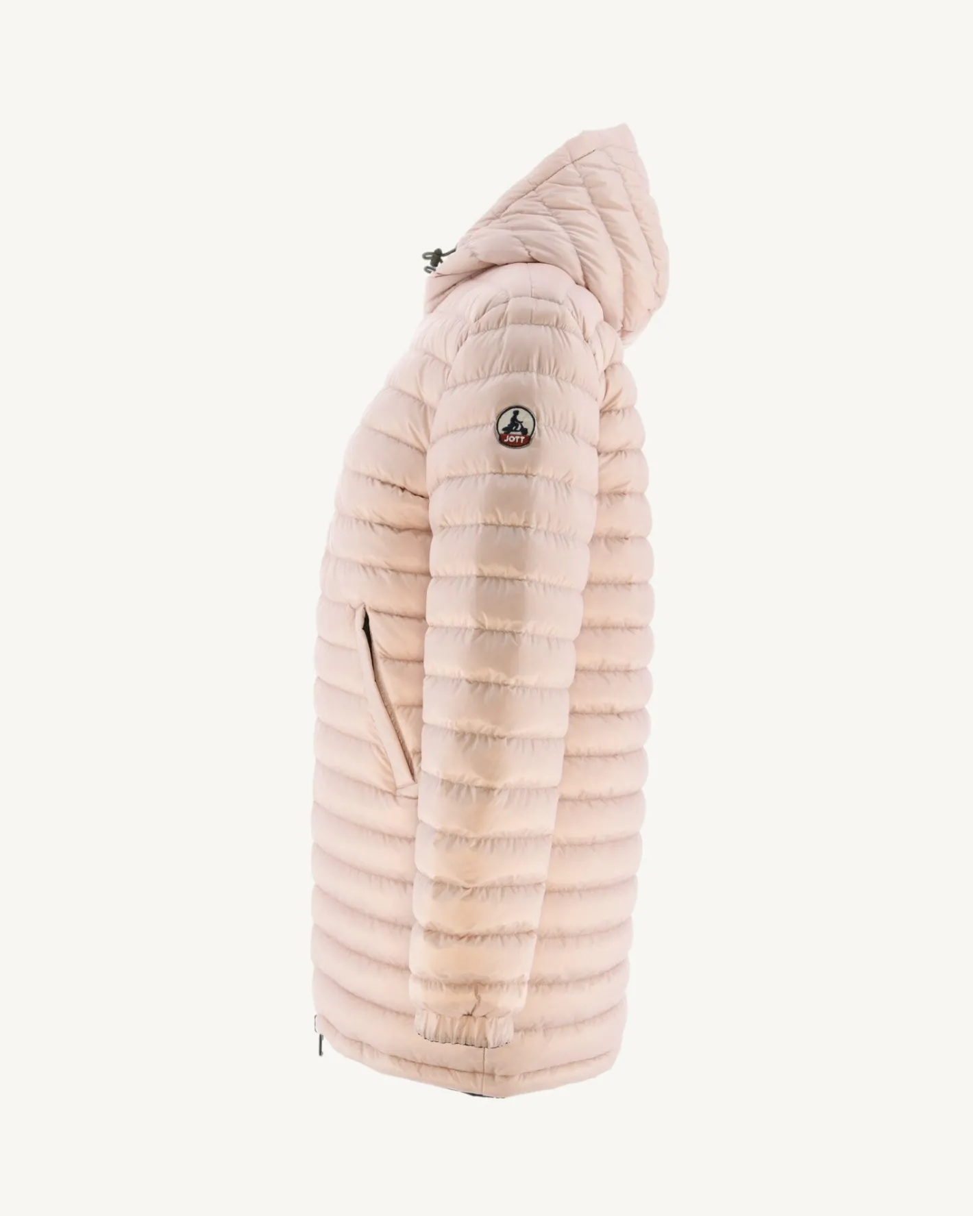 Donzen Jassen & Jacks-JOTT Doudoune Longue Reversible Army/Rose Clair Roma 2552 Army/Soft Pink