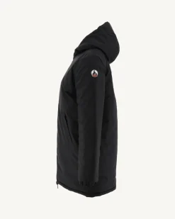 Donzen Jassen & Jacks-JOTT Doudoune Longue Reversible Noir/Gris Clair Roma 9902 Black/Soft Grey