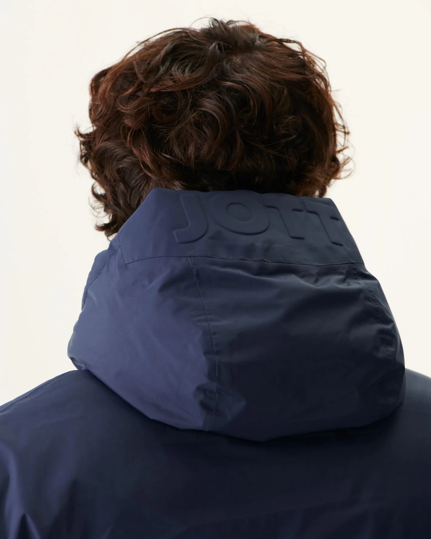 Donzen Jassen & Jacks-JOTT Doudoune Longue Reversible A Capuche Marine Amsterdam 104 Marine