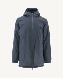 Donzen Jassen & Jacks-JOTT Doudoune Longue Reversible A Capuche Marine Amsterdam 104 Marine