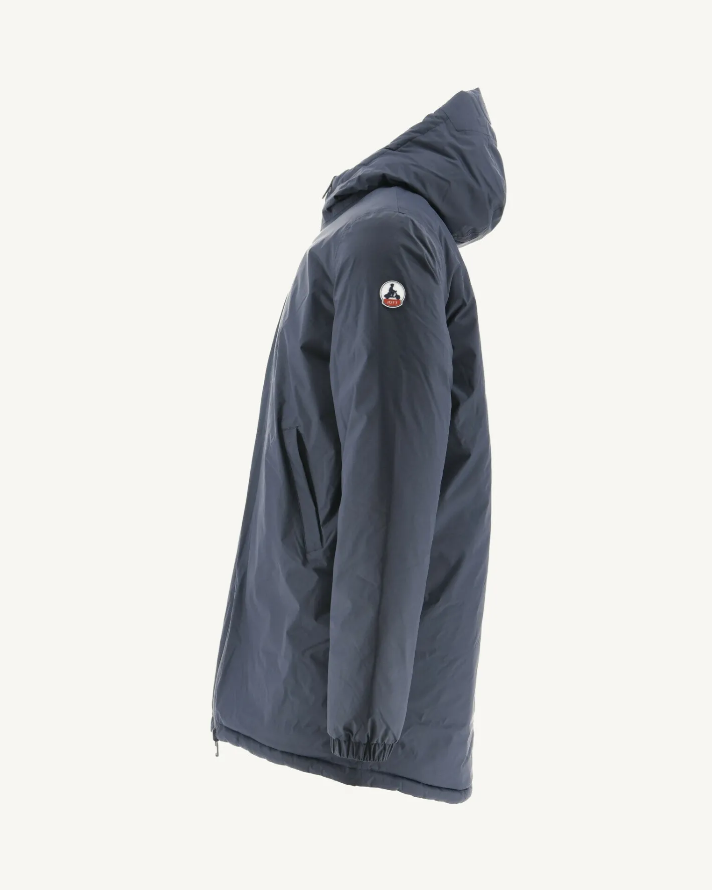 Donzen Jassen & Jacks-JOTT Doudoune Longue Reversible A Capuche Marine Amsterdam 104 Marine