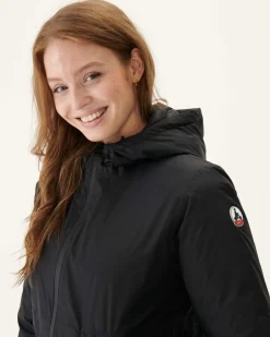 Donzen Jassen & Jacks-JOTT Doudoune Longue Reversible Noir Roma 999 Noir