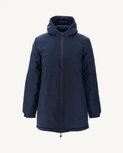 Donzen Jassen & Jacks-JOTT Doudoune Longue Reversible Marine Roma 104 Marine