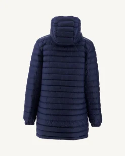 Donzen Jassen & Jacks-JOTT Doudoune Longue Reversible Marine Roma 104 Marine