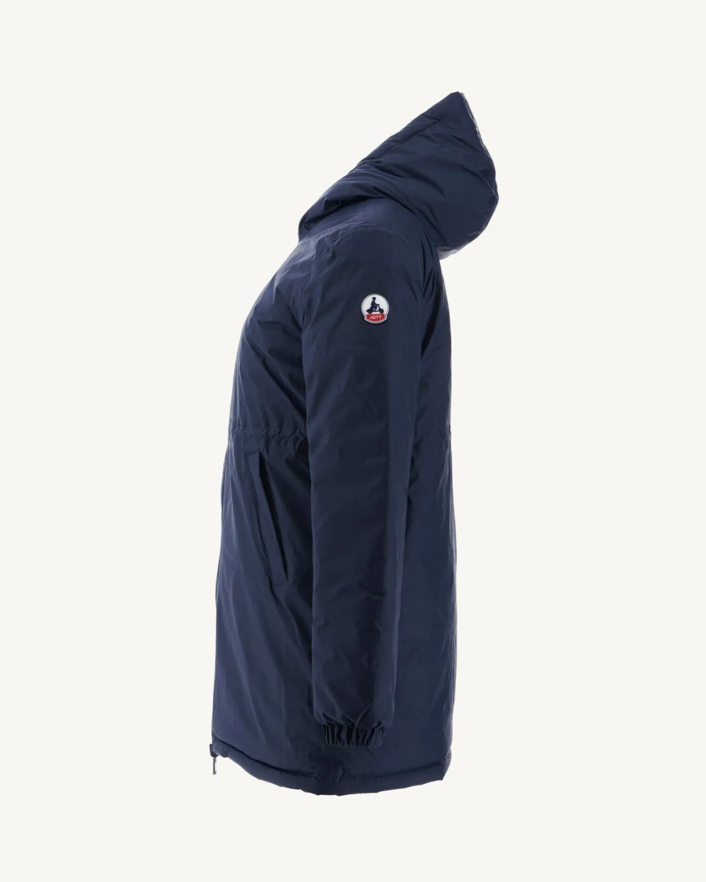 Donzen Jassen & Jacks-JOTT Doudoune Longue Reversible Marine Roma 104 Marine