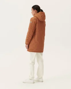 Donzen Jassen & Jacks-JOTT Doudoune Longue Reversible Camel/Camel Clair Roma 8390 Camel/Rust