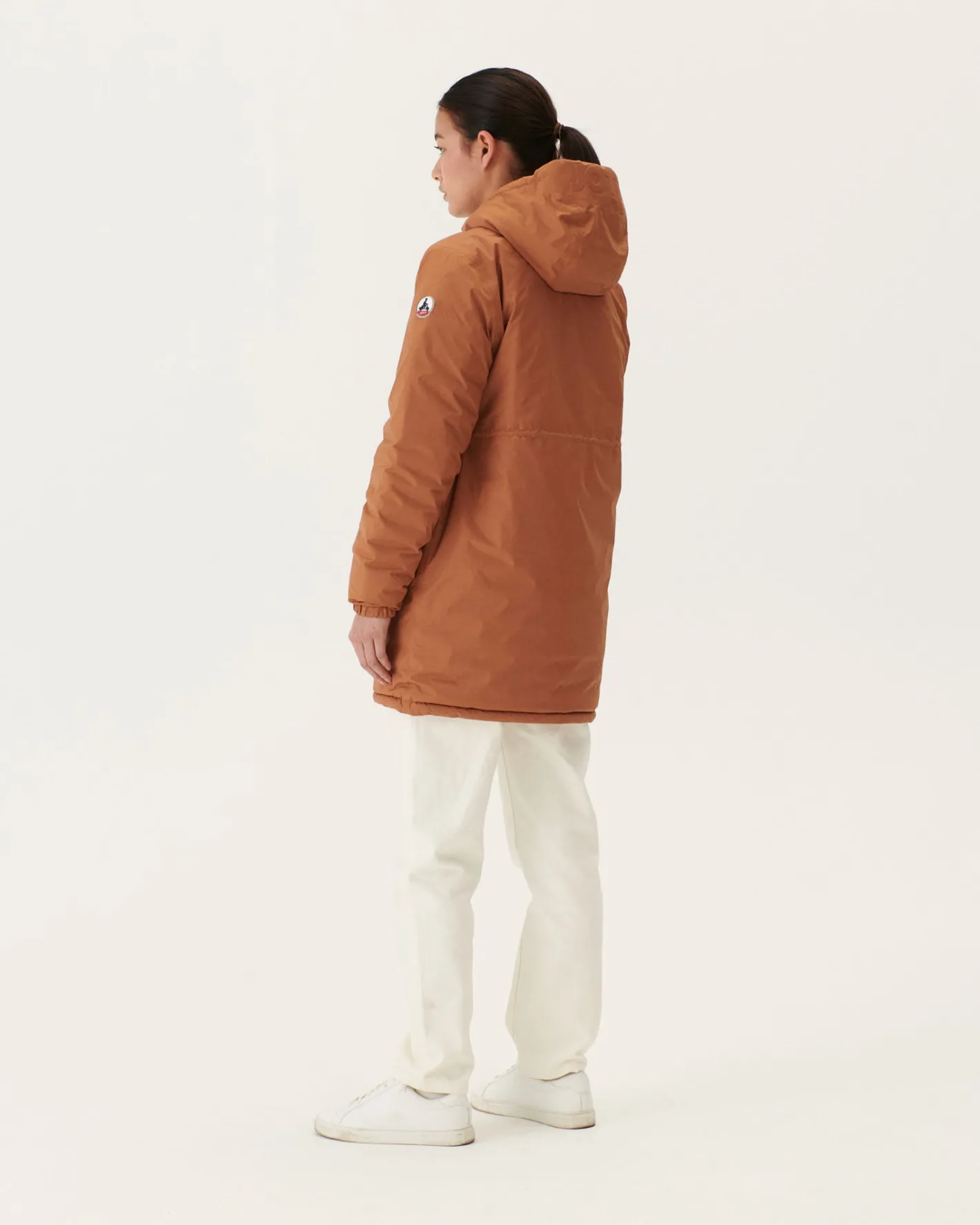 Donzen Jassen & Jacks-JOTT Doudoune Longue Reversible Camel/Camel Clair Roma 8390 Camel/Rust