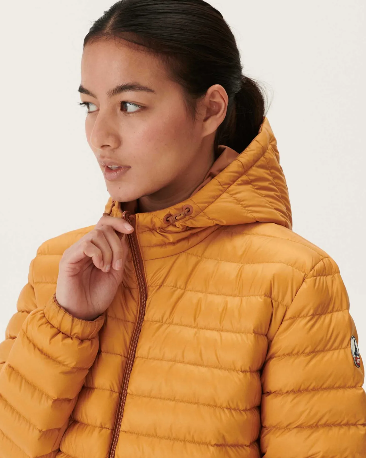 Donzen Jassen & Jacks-JOTT Doudoune Longue Reversible Camel/Camel Clair Roma 8390 Camel/Rust