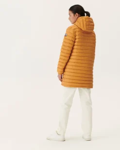Donzen Jassen & Jacks-JOTT Doudoune Longue Reversible Camel/Camel Clair Roma 8390 Camel/Rust