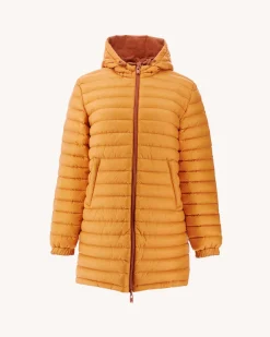Donzen Jassen & Jacks-JOTT Doudoune Longue Reversible Camel/Camel Clair Roma 8390 Camel/Rust