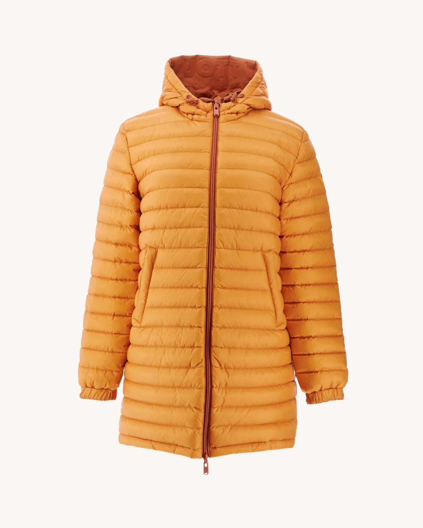 Donzen Jassen & Jacks-JOTT Doudoune Longue Reversible Camel/Camel Clair Roma 8390 Camel/Rust