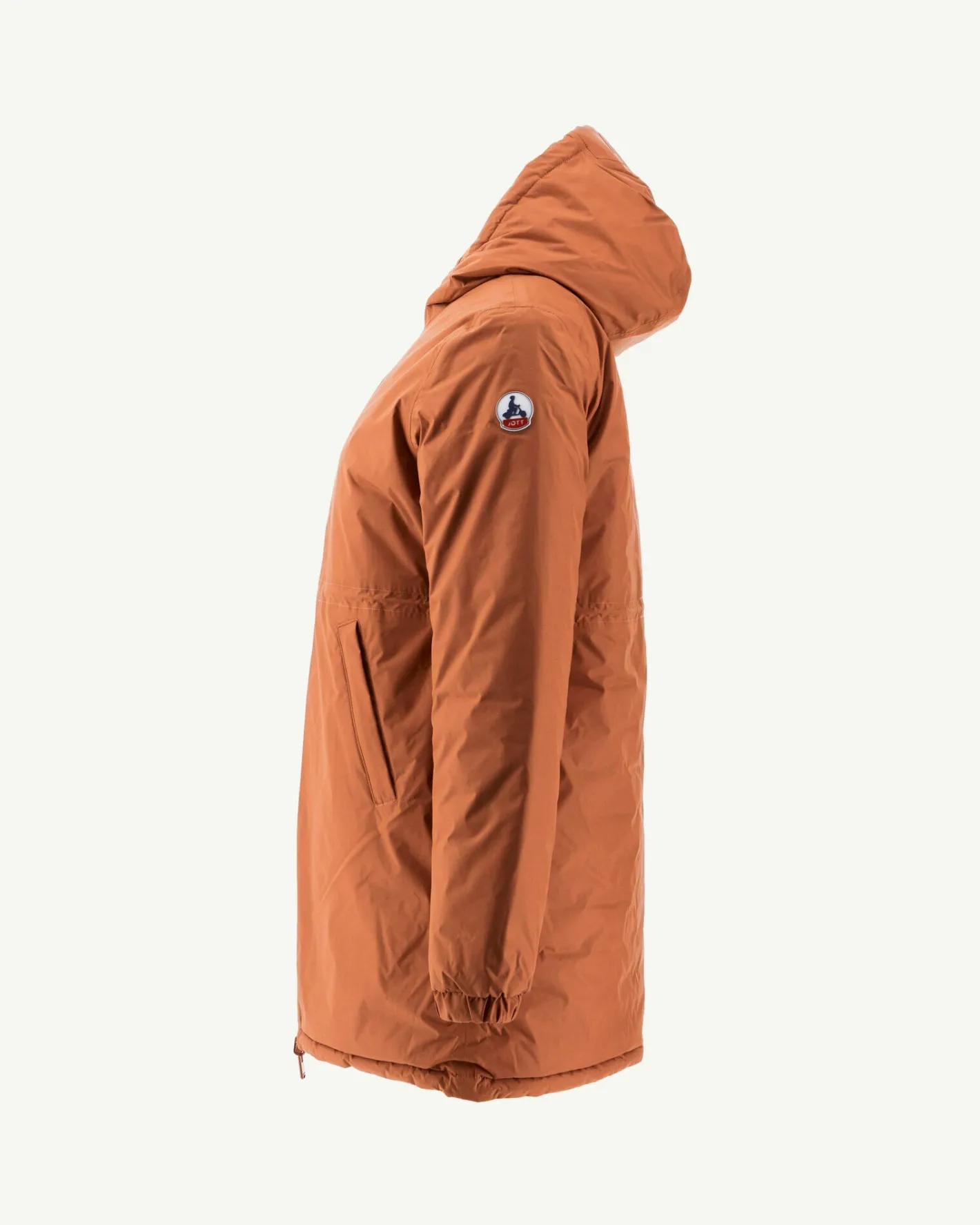 Donzen Jassen & Jacks-JOTT Doudoune Longue Reversible Camel/Camel Clair Roma 8390 Camel/Rust