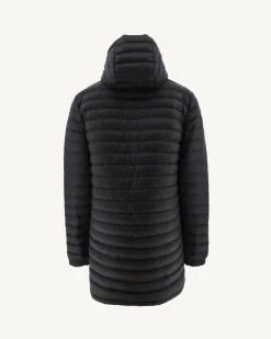 Donzen Jassen & Jacks-JOTT Doudoune Longue Reversible A Capuche Noir Amsterdam 999 Noir