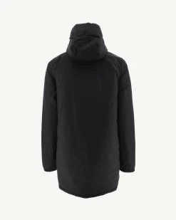 Donzen Jassen & Jacks-JOTT Doudoune Longue Reversible A Capuche Noir Amsterdam 999 Noir