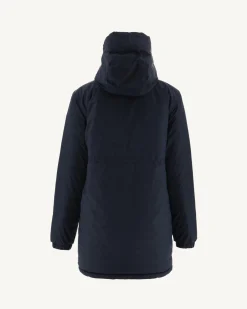 Donzen Jassen & Jacks-JOTT Doudoune Longue Reversible Marine/Blanc Roma 1042 Navy/White