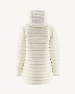 Donzen Jassen & Jacks-JOTT Doudoune Longue Reversible Marine/Blanc Roma 1042 Navy/White