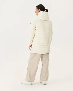 Donzen Jassen & Jacks-JOTT Doudoune Longue Reversible Marine/Blanc Roma 1042 Navy/White