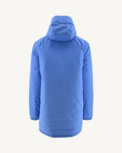 Donzen Jassen & Jacks-JOTT Doudoune Longue Reversible A Capuche Azur/Marine Amsterdam 1830 Azure/Navy