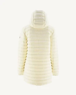 Donzen Jassen & Jacks-JOTT Doudoune Longue Reversible Imprime Monogram Ecru/Ecru Roma 8952 Monogram Off/Off-White