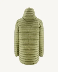 Donzen Jassen & Jacks-JOTT Doudoune Longue Reversible A Capuche Beige/Kaki Clair Amsterdam 8040 Beige/Bush