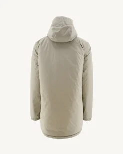 Donzen Jassen & Jacks-JOTT Doudoune Longue Reversible A Capuche Beige/Kaki Clair Amsterdam 8040 Beige/Bush
