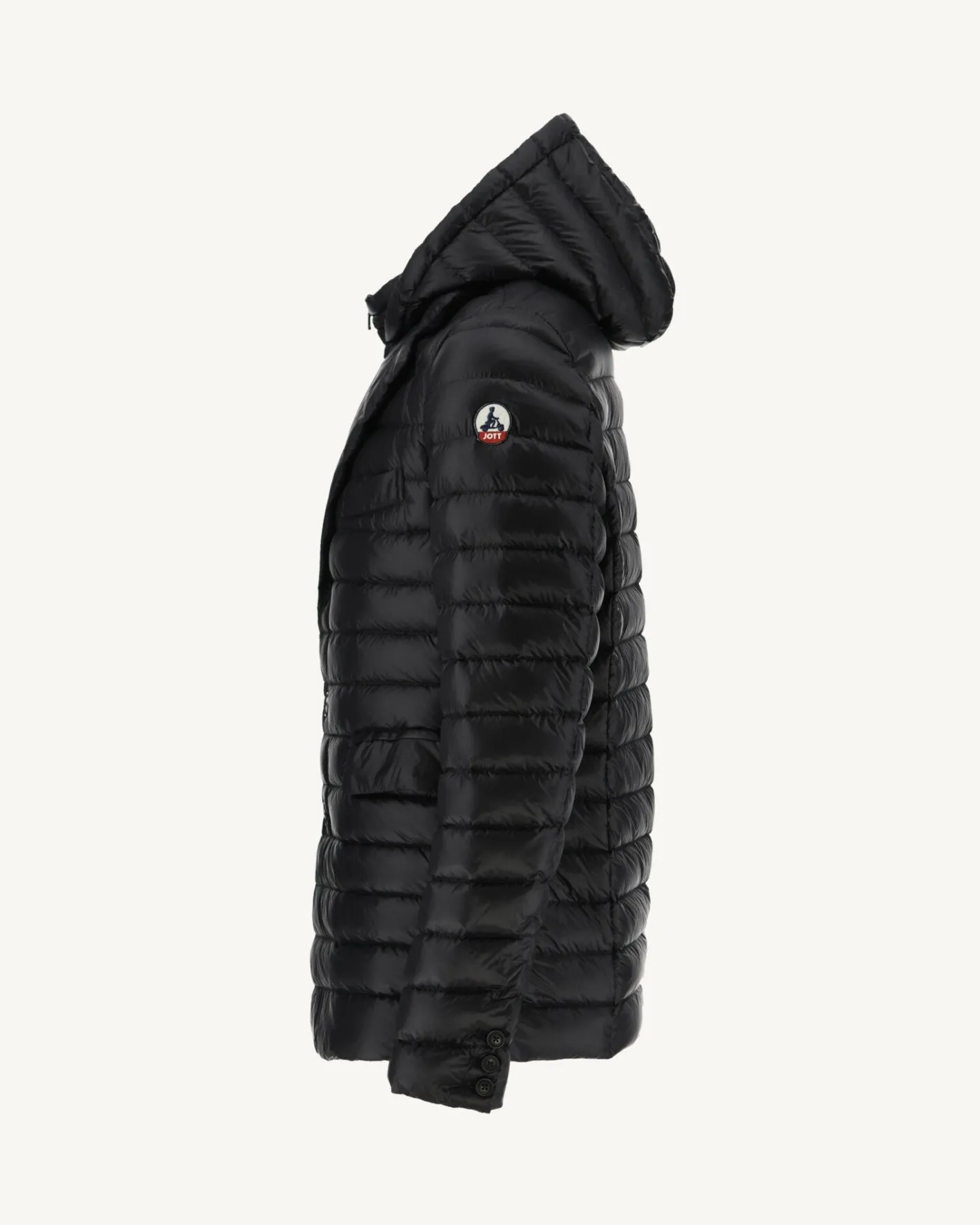 Donzen Jassen & Jacks-JOTT Doudoune Noir Valentin 999 Black