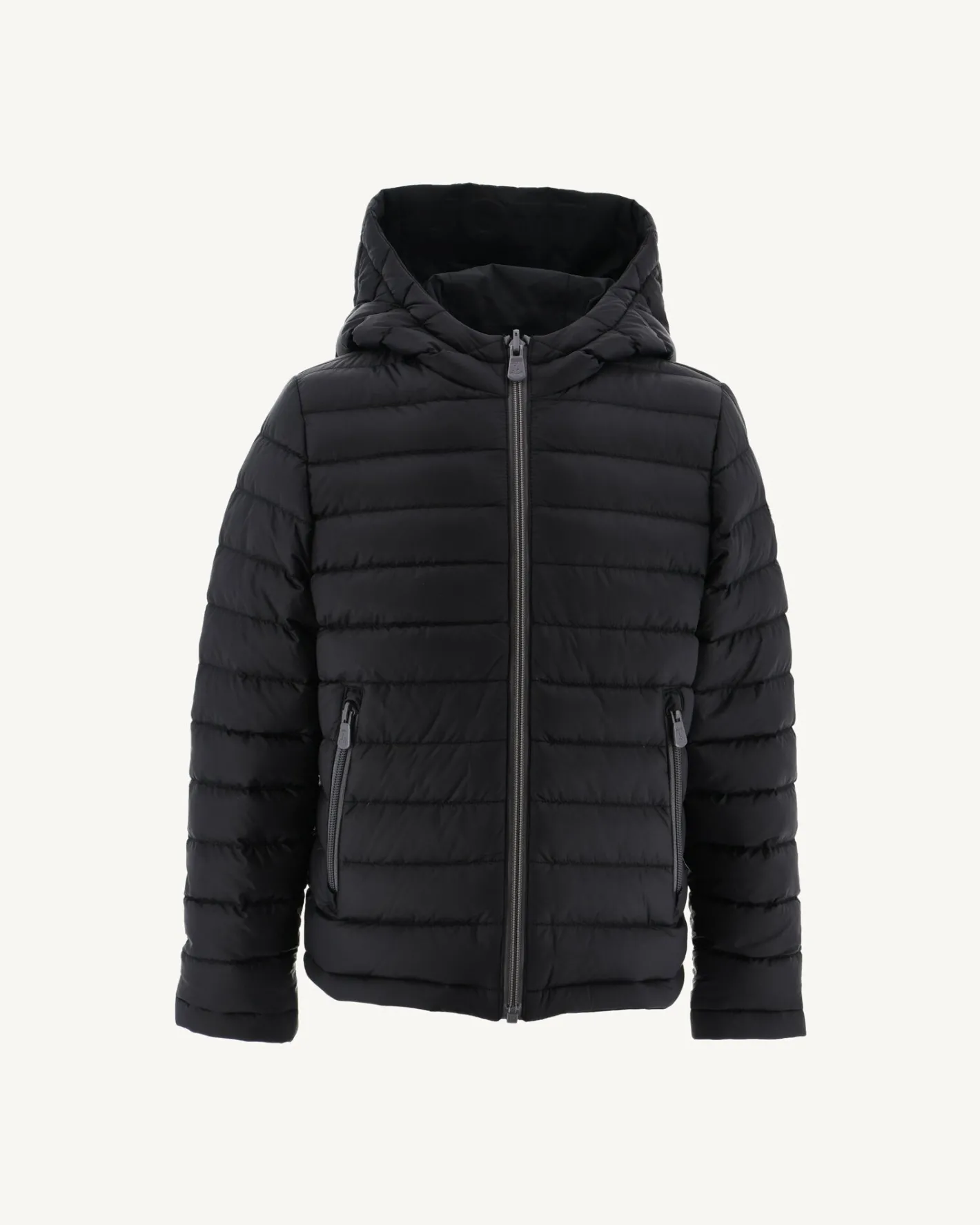 Donzen Jassen-JOTT Doudoune Reversible A Capuche Enfant Noir Zurich 999 Black