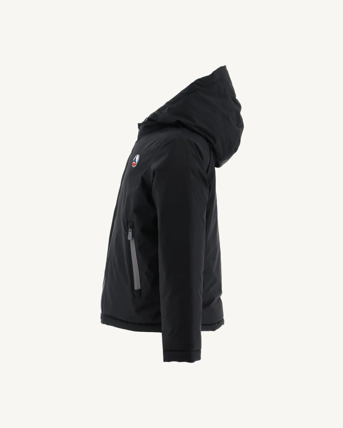 Donzen Jassen-JOTT Doudoune Reversible A Capuche Enfant Noir Zurich 999 Black
