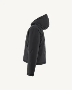 Donzen Jassen-JOTT Doudoune Reversible A Capuche Grand Froid A Capuche Enfant Noir/Anthra 9990 Noir/Anthracite