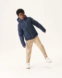 Donzen Jassen-JOTT Doudoune Reversible A Capuche Grand Froid Enfant Bleu/Marine Yoko 109 Bleu/Marine